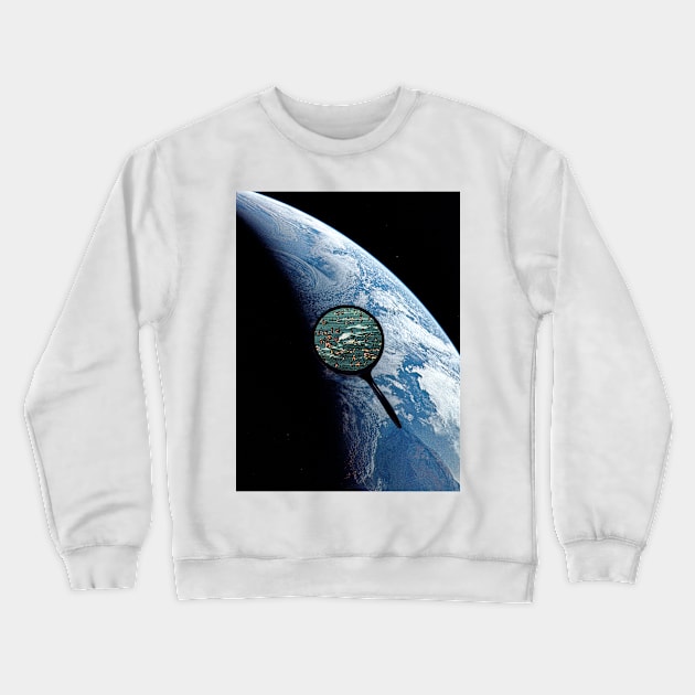 Watcher Crewneck Sweatshirt by Lerson Pannawit